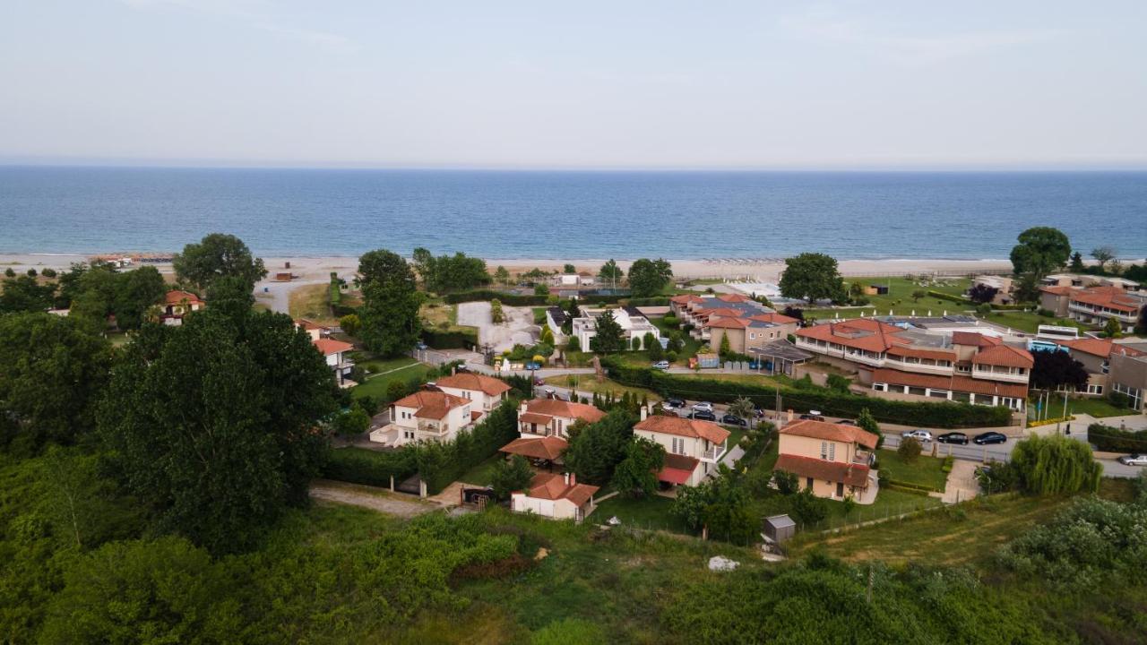 Παραθαλάσσια Αυτόνομη Εξοχική Κατοικία Αιγλη Limin Litochorou Bagian luar foto
